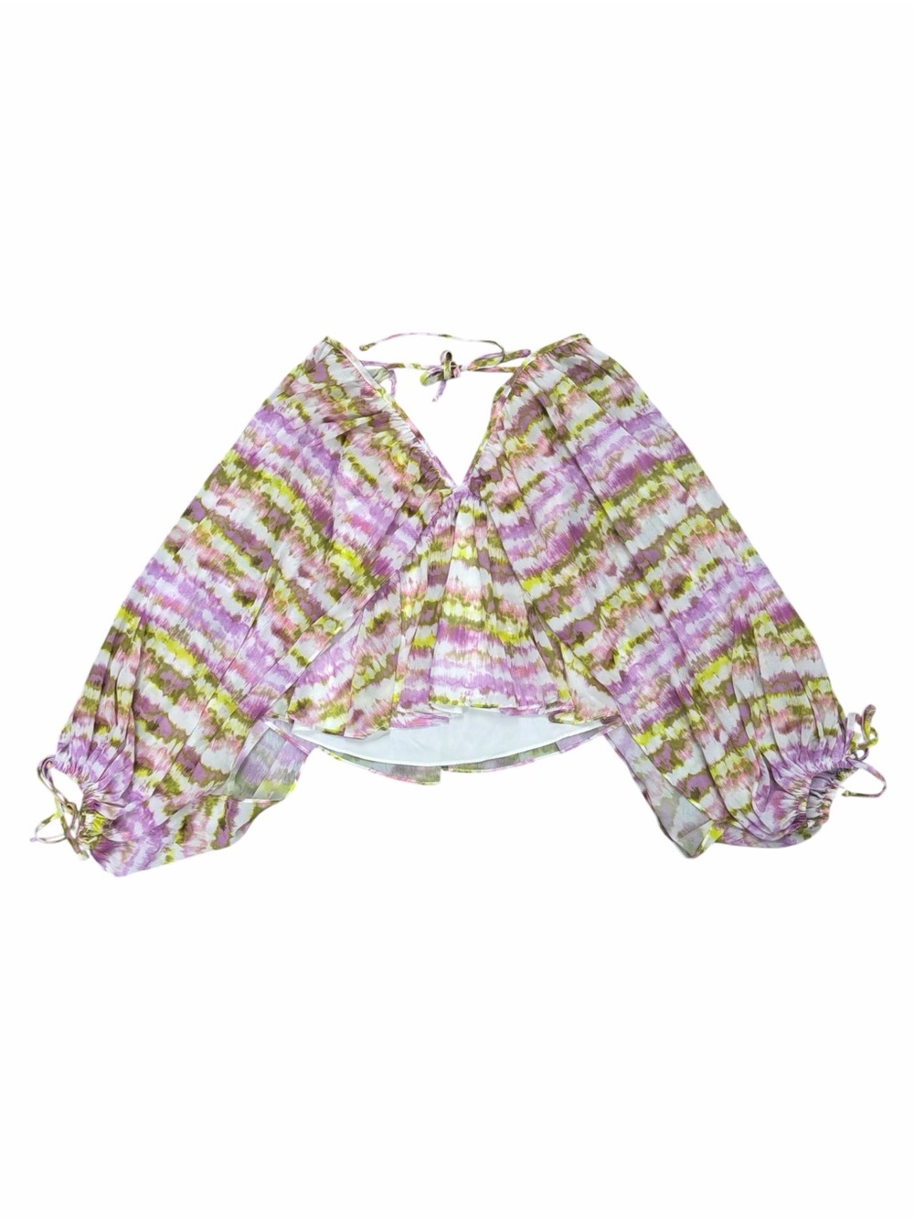 Tularosa Nola Top in Orchid Multi Tie Dye